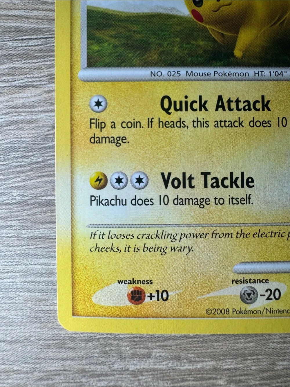 Pikachu #70/Pokemon Majestic Dawn
